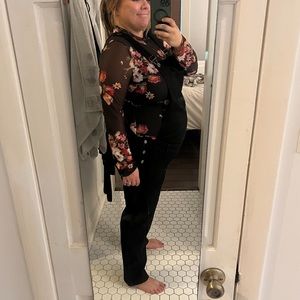 Gap maternity overalls